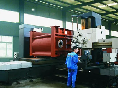 Twin-Side Boring Machine for Mixer Mainframes
