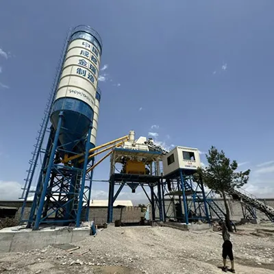 HZS180 Ready Mix Concrete Batching Plant, Dushanbe, Tajikistan