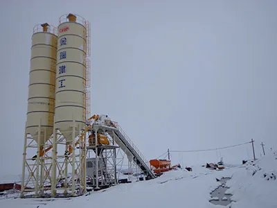 HZS75 Concrete Batching Plant for High-Altitude Regions