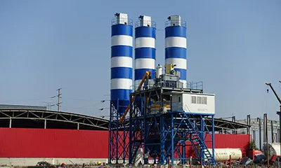 HZN180 Concrete Batching Plant for Pipe Pile Factory