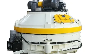 Concrete Mixer with Skip Hoist