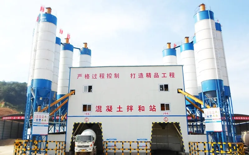 Stationary Concrete Batching Plant