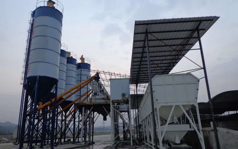 Stationary Concrete Batching Plant