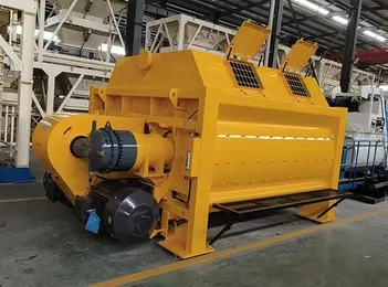 JS Series Twin Shaft Concrete Mixer