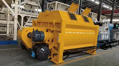JS Series Twin Shaft Concrete Mixer
